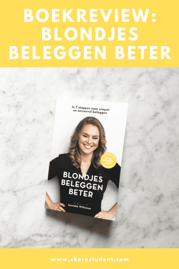 Boekreview: 'Blondjes Beleggen Beter' van Janneke Willemse. Volgens Janneke kan iedereen beleggen en ik ben het helemaal met haar eens! ‘Iedereen kan beleggen’ is natuurlijk niet voor niets de naam van mijn gratis ebook ;) Voor veel mensen is beleggen helaas nog steeds een spannend of eng ding. Ook voor Janneke duurde het jaren voordat ze eenmaal de stap durfde te zetten, maar nadat ze serieus begon in 2013 heeft ze veel succes behaald met haar beleggingen. Hoe? Dat legt ze uit in haar boek Blondjes Beleggen Beter en op haar gelijknamige blog. Hoog tijd voor een boekreview dus!